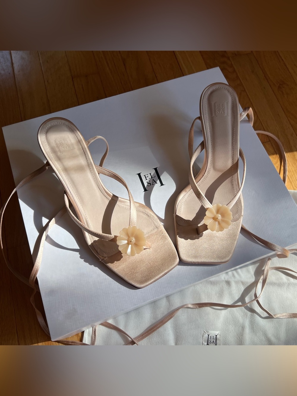 Helsa Kitten Lace Up Sandal - Picture 3 of 9
